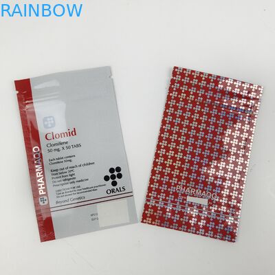 การเก็บรักษา การส่งเสริมการพัสดุ การบรรจุภัณฑ์อาหาร กระเป๋าปิดสามด้าน สําหรับการดูแลฟัน การบรรจุภัณฑ์ด้วยการปิดปิดด้วยซิป