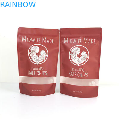 การบรรจุอาหาร กระเป๋าพลาสติกแผ่น ซิปล็อค กระเป๋าแผ่นอลูมิเนียมที่มีซิป