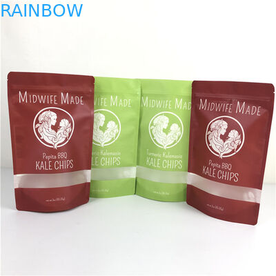 การบรรจุอาหาร กระเป๋าพลาสติกแผ่น ซิปล็อค กระเป๋าแผ่นอลูมิเนียมที่มีซิป