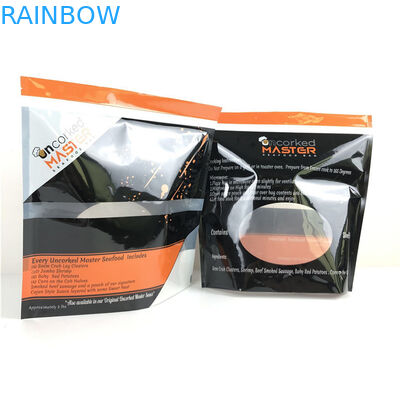 แมท อลูมิเนียมฟอยล์ ยืนขึ้นกระเป๋า Ziplock Gravure การพิมพ์สีที่กําหนดเอง