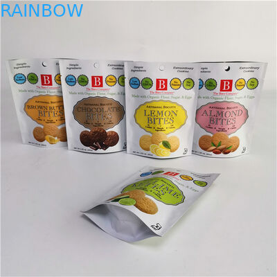 โลโก้ที่กําหนดเอง Hot Stand Up Bag With Zipper Gravure / กระเป๋าบรรจุพิมพ์ดิจิตอล