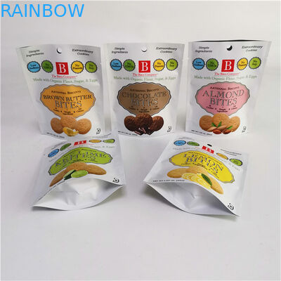 โลโก้ที่กําหนดเอง Hot Stand Up Bag With Zipper Gravure / กระเป๋าบรรจุพิมพ์ดิจิตอล