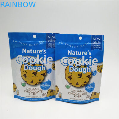 ขายดีที่สุด เซลความร้อน โลโก้ที่กําหนดเอง พิมพ์ ยืนขึ้น ซิปเปอร์กระเป๋า ซีลอาหารพลาสติกที่ปิดใหม่