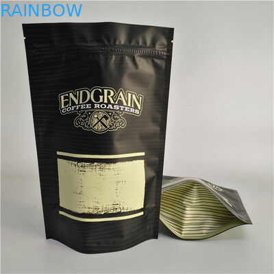 การเก็บสินค้า โลโก้ตามสั่ง พิมพ์ สูง ซิปเปอร์ กระเป๋า ซับใหม่ พลาสติก อาหาร Seal กระเป๋ากาแฟ