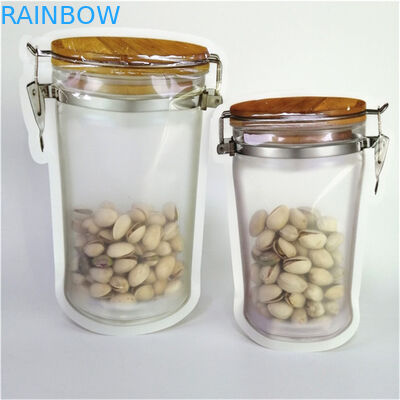 คุณภาพดี พิมพ์ดิจิตอลตามสั่ง PE ถุงบรรจุอาหารพลาสติกรีไซเคิล