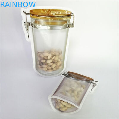 คุณภาพดี พิมพ์ดิจิตอลตามสั่ง PE ถุงบรรจุอาหารพลาสติกรีไซเคิล