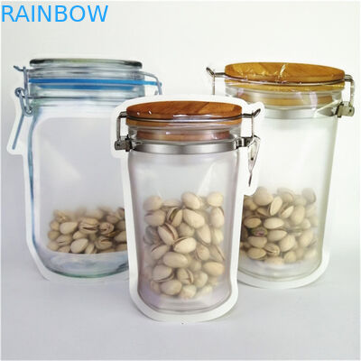 คุณภาพดี พิมพ์ดิจิตอลตามสั่ง PE ถุงบรรจุอาหารพลาสติกรีไซเคิล