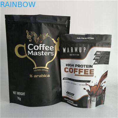 ขายดีที่สุด อาหารเกรด หอมกันแมทฟิล์ม VMPET 250g 500g กาแฟ ยืนขึ้นกระเป๋า 120ไมครอน