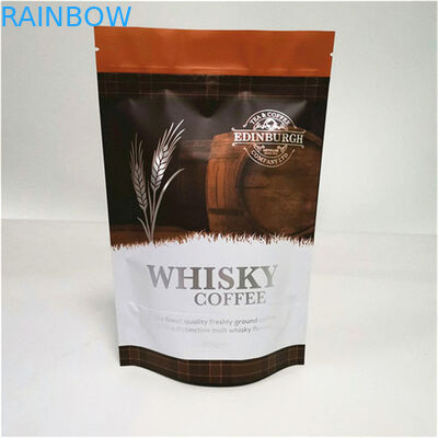 การพิมพ์สีสัน แมท ปลายตามต้องการขนาดและการออกแบบ อลูมิเนียมฟอยล์ Mylar Doypack