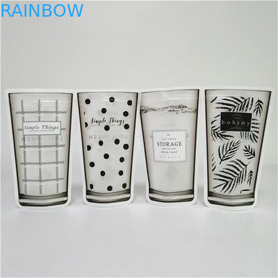 ขนาดและการออกแบบที่กําหนดเอง ความต้องการยืนขึ้นกระเป๋าสตางค์ด้วยซิป แมท จบโฟลยอลูมิเนียม Mylar Doypack