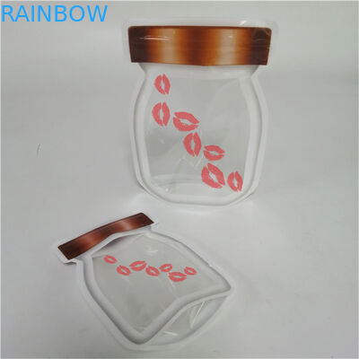 ดีไซน์ใหม่ ขายดีที่สุด ความหนาตามสั่ง โลโก้ตามสั่ง พิมพ์ ยืนขึ้น ซิปเปอร์กระเป๋า พลาสติกอาหาร ปิดบรรจุ