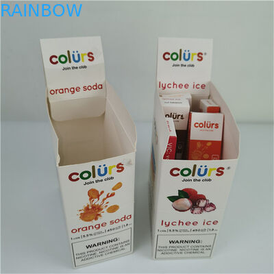 โลโก้ที่กําหนดเอง ร้อน ตัดกล่องจอ กระดาษกระดาษ PDQ ตู้จอ