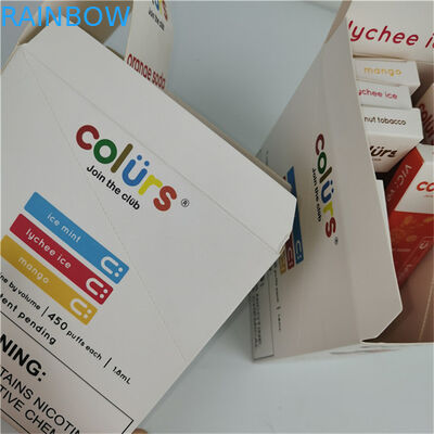 โลโก้ที่กําหนดเอง ร้อน ตัดกล่องจอ กระดาษกระดาษ PDQ ตู้จอ