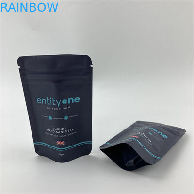 โลโก้ที่กําหนดเอง พิมพ์กระเป๋ายืนพร้อมกับซิป แมท ปลายโฟลยอลูมิเนียม Mylar Doypack