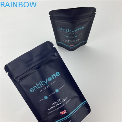 โลโก้ที่กําหนดเอง พิมพ์กระเป๋ายืนพร้อมกับซิป แมท ปลายอลูมิเนียมฟอยล์วัสดุประเภทอาหาร