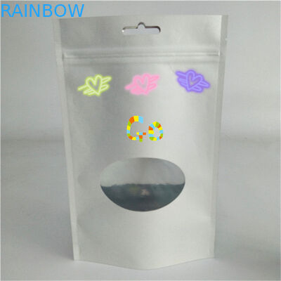 การรับประกันคุณภาพ พิมพ์สีสัน อาหาร ปราง แพ็คเกจ แมตต์ จบ Mylar พลาสติก ถุงยืน โลโก้ที่กําหนดเอง