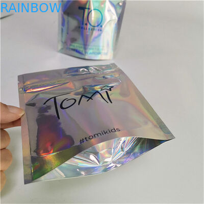 วัสดุบรรจุอาหารที่กําหนดเอง เบลล์ส่วนตัว กันความชื้น ซิปเปอร์ ยืนขึ้น ถุงบรรจุ