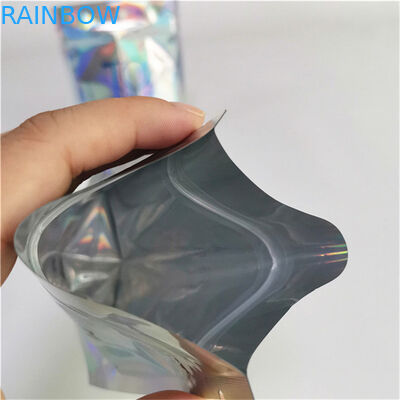 วัสดุบรรจุอาหารที่กําหนดเอง เบลล์ส่วนตัว กันความชื้น ซิปเปอร์ ยืนขึ้น ถุงบรรจุ