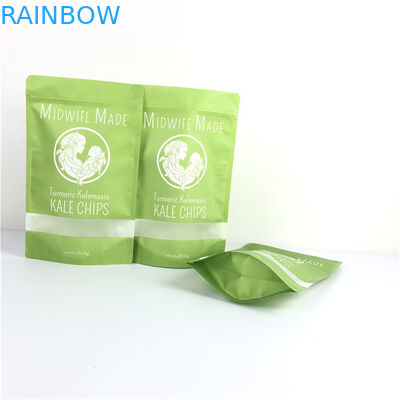 การบรรจุอาหาร การพิมพ์ Gravure Mylar Doypack กับหน้าต่าง สะอาดต่อสิ่งแวดล้อมและตามต้องการ