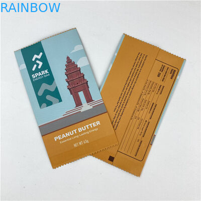 การออกแบบตามสั่ง สายน้ําตาง่าย กระเป๋าบรรจุ Mylar ปิด 3 ด้าน