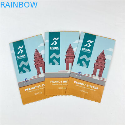 การออกแบบตามสั่ง สายน้ําตาง่าย กระเป๋าบรรจุ Mylar ปิด 3 ด้าน