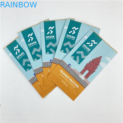 การออกแบบตามสั่ง สายน้ําตาง่าย กระเป๋าบรรจุ Mylar ปิด 3 ด้าน