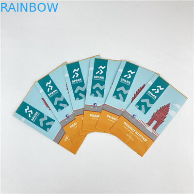 การออกแบบตามสั่ง สายน้ําตาง่าย กระเป๋าบรรจุ Mylar ปิด 3 ด้าน