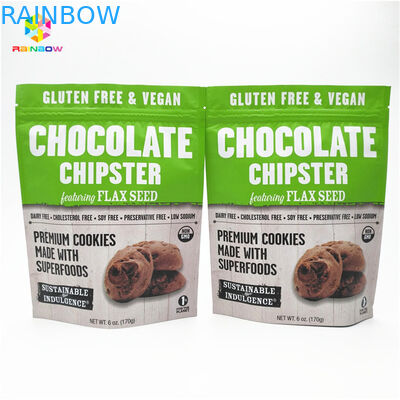 กระเป๋าบรรจุอาหาร หอมเรียบ กันความชื้น วัสดุ PE อลูมิเนียม สําหรับบรรจุอาหารว่าง