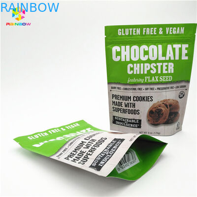 กระเป๋าบรรจุอาหาร หอมเรียบ กันความชื้น วัสดุ PE อลูมิเนียม สําหรับบรรจุอาหารว่าง
