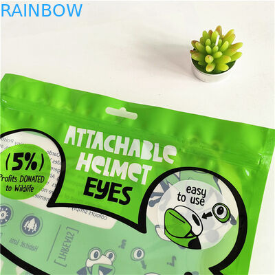 กระเป๋าบรรจุ Mylar ปิด 3 ด้าน กันการรั่วที่มิชอบสิ่งแวดล้อม