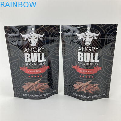 กระเป๋าสตางค์ยืนกันการรั่ว ด้วยซิปเปอร์กราฟ / กระเป๋าสตางค์บรรจุพิมพ์ดิจิตอล