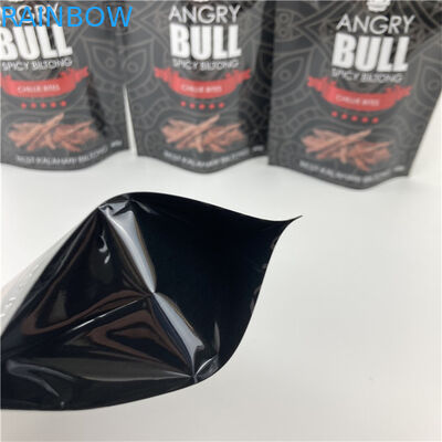 กระเป๋าสตางค์ยืนกันการรั่ว ด้วยซิปเปอร์กราฟ / กระเป๋าสตางค์บรรจุพิมพ์ดิจิตอล