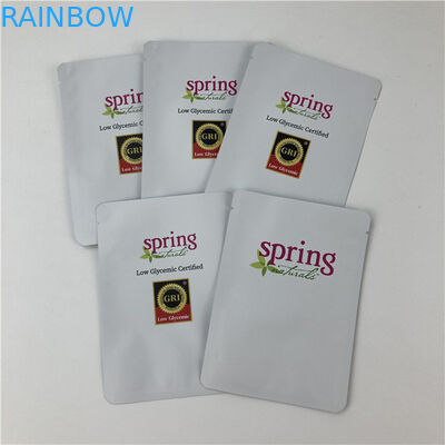 กระเป๋าบรรจุ Mylar ปิด 3 ด้าน กันรั่ว พร้อมรัดรัดขนาดที่กําหนดเอง