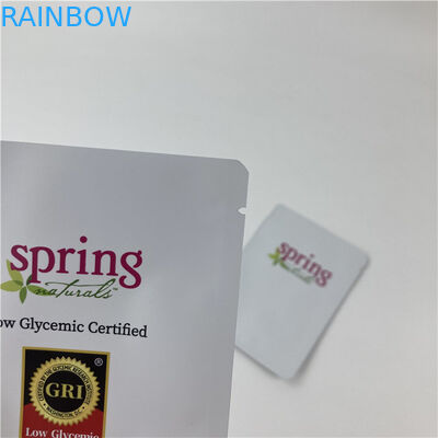 กระเป๋าบรรจุ Mylar ปิด 3 ด้าน กันรั่ว พร้อมรัดรัดขนาดที่กําหนดเอง