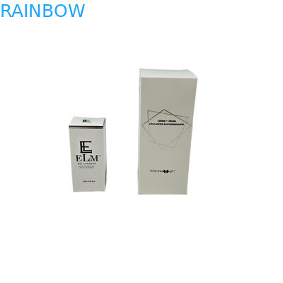 กล่องบรรจุกระดาษกระดาษสีขาว 350 กรัม สําหรับเครื่องสําอางด้วยการพิมพ์ Gravure