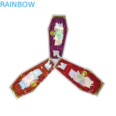 ใบทุบ แคนดี้ บิสกิต กัมมี่ ดอกไม้แห้ง สมุนไพร Grabba ใบ ตัด 3.5 กรัม Mylar ถุง