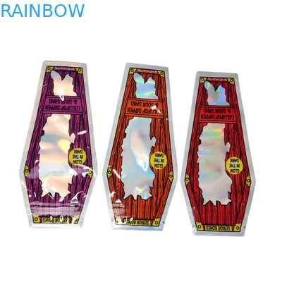 ใบทุบ แคนดี้ บิสกิต กัมมี่ ดอกไม้แห้ง สมุนไพร Grabba ใบ ตัด 3.5 กรัม Mylar ถุง