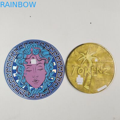 ถุง Mylar ขนาด 3.5 กรัม 7 กรัม ทรงไม่สม่ำเสมอ พร้อมซิปด้านใน พิมพ์ลาย ฟอยล์อลูมิเนียม กันกลิ่น พลาสติกสำหรับบรรจุอาหาร