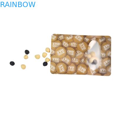 ถุงบรรจุภัณฑ์แบบตั้งได้ ซีล 3 ด้าน แบน ซิปล็อคแบบใช้ซ้ำได้ หน้าต่าง ไมลาร์ ฟอยล์อลูมิเนียม ถุงพลาสติกแบบใช้ซ้ำได้