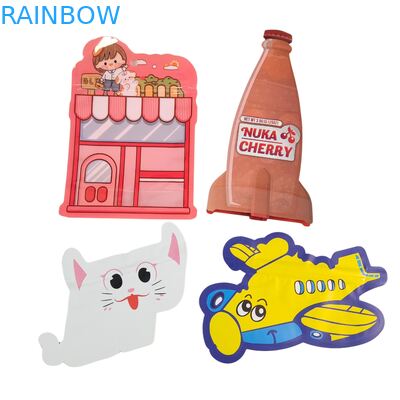 ถุงไมลาร์กันเด็กแบบปิดผนึกได้ไม่สม่ำเสมอ ขนาด 3.5 กรัม พิมพ์ดิจิทัล PET ซิปล็อคบรรจุภัณฑ์สำหรับคุกกี้กัมมี่ที่กินได้