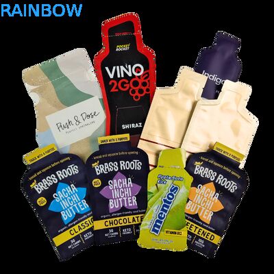 การพิมพ์ดิจิตอลตามสั่ง การตราร้อน ถุงบรรจุพลาสติก 5 มิล 10 มิล 30 มิล ถุงตัวอย่างขนาดเล็ก ถุงพิมพ์ตามสั่ง