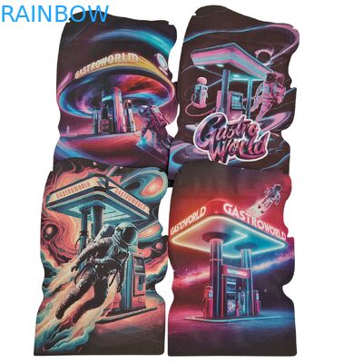 ถุงไมลาร์ไดคัทรูปทรงไม่สม่ำเสมอสำหรับคุกกี้ กัมมี่ ยาสูบ ถุงพลาสติก PET พร้อมถุงซิปกันเด็ก