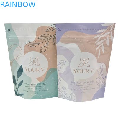 ถุงไมลาร์แบบย่อยสลายได้เองสำหรับเกลืออาบน้ำ ขนาด 4 ออนซ์ 5 ออนซ์ แบบตั้งได้