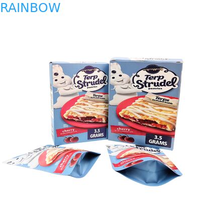 ถุง Mylar กันกลิ่นขนาด 3.5 กรัม 7 กรัม 14 กรัม พร้อมกล่อง