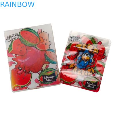กระเป๋าสะพาย Mylar ป้องกันเด็ก 3.5 กรัม สําหรับบรรจุอาหารว่าง