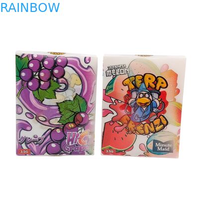 กระเป๋าสะพาย Mylar ป้องกันเด็ก 3.5 กรัม สําหรับบรรจุอาหารว่าง