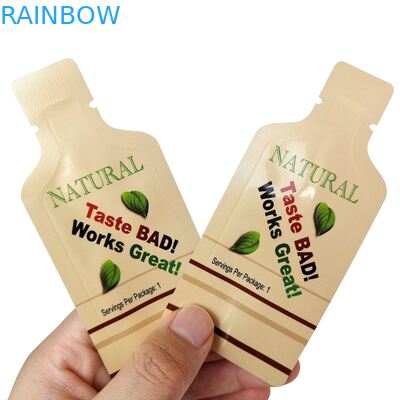 ถุงฟอยล์อะลูมิเนียมสำหรับใส่ตัวอย่างเครื่องสำอางแบบซีลความร้อนขนาดกำหนดเองพร้อมโลโก้ที่กำหนดเอง