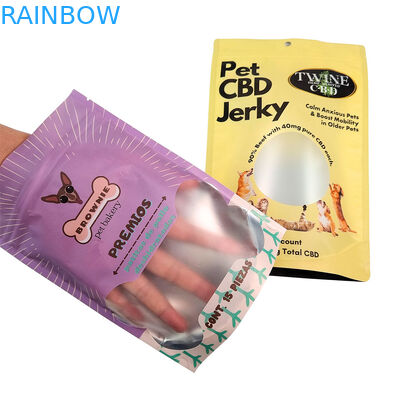 ถุงบรรจุอาหารสัตว์เลี้ยงแบบกำหนดเองพร้อมการพิมพ์กราเวียร์สำหรับบรรจุภัณฑ์กันความชื้น