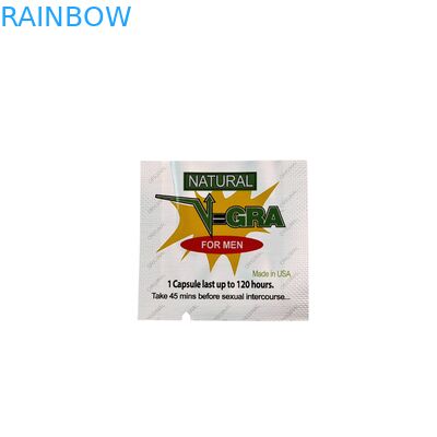 กระเป๋าซิปพลาสติกประเภทอาหาร ที่ประกอบด้วยเครื่องปรับขนาดสําหรับยาเม็ด และยาแคปซูล