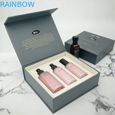 สัญลักษณ์ที่กําหนดเอง กล่องกล่องพับที่ปิดด้วยแม่เหล็กที่สามารถบีโอเดเกรดได้ สําหรับบรรจุเครื่องสําอาง